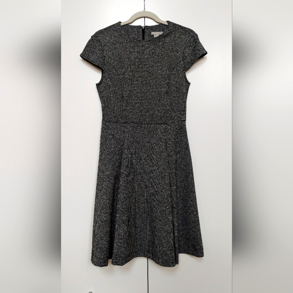 Elegant Black and Gray Women's Dress